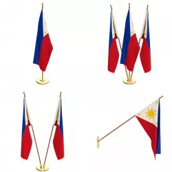 Philippines Flag Pack 3D model