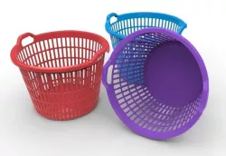 Plastic basket 3D model