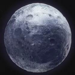 Pluto High Poly 3D model