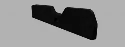 Power Box windsurf fin head 3D model
