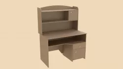 reading table 3D model