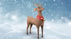 Reindeer Christmas 3D model