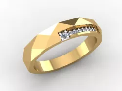 Ring couple 3D model