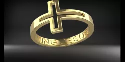RING KING JESUS 3D model
