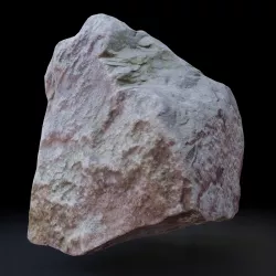 Rock 3D model - Photoscanned PBR Textures - Low and High Low-poly  3D model