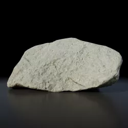 Rock 3D model - Photoscanned PBR Textures - Low and High poly  Low-poly  3D model