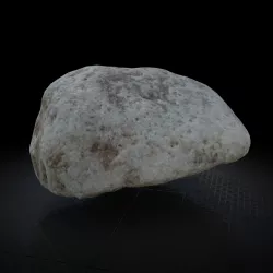 Rock 3D model - Photoscanned PBR Textures - Low-High Poly Low-poly  3D model