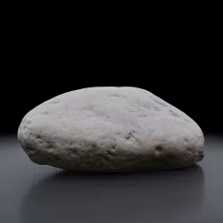 Rock 3D model - Photoscanned PBR Textures Low-poly  3D model