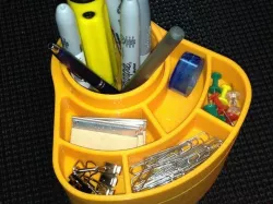 Rotary organizer