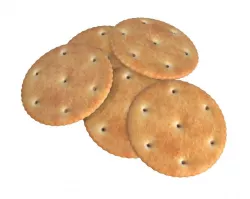 Round cookie 3D model