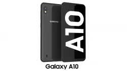 Samsung Galaxy A10 Black 3D model