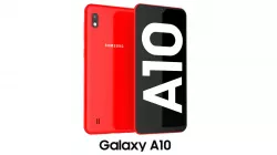 Samsung Galaxy A10 Red 3D model