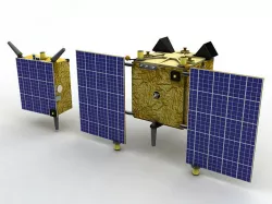 Satellites Mango and Tango Low-poly  3D model