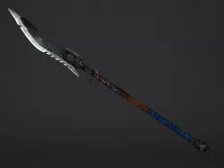 Saw Spear Head Low-poly  3D model