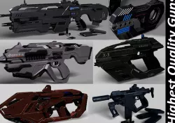Sci Fi Guns collection 