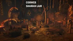 Shaman lair Low-poly  3D model