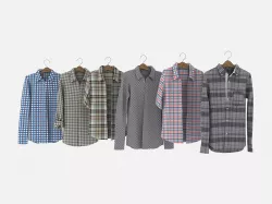 Shirt on Hanger 3D model