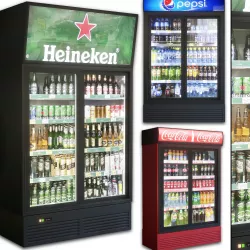 Showcase 001 Refrigerator Low-poly  3D model