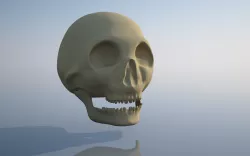 Skull 3D model