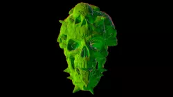 Skull Chernobyl 3D model