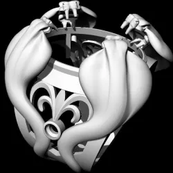 SNAKE RING 3D model