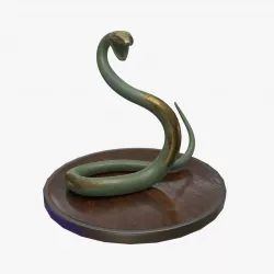 Snake Staue  3D model