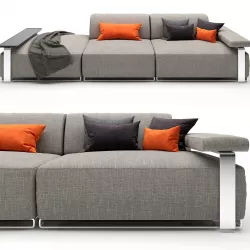 Sofa Cannes 3D model