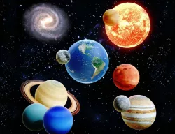 Solar System Low-poly  3D model