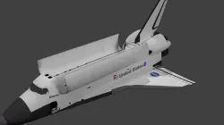 Space ship 3D model