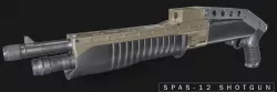 SPAS-12 Shotgun 3D model
