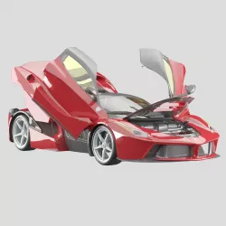  sports cars 3D model
