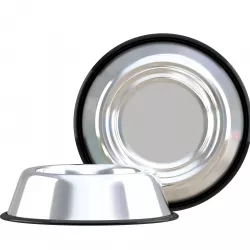 Stainless Steel Dog Bowl 3D model 3D model