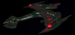 STAR TREK - KLINGON NEGH VAR CLASS Low-poly  3D model