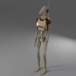 Star Wars Battle Droid 3D model