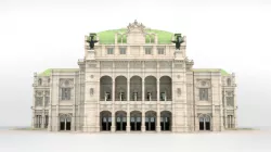State opera building - Vienna Austria 3D model