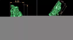 Statue 3D model