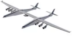 Stratolaunch airplane 3D model