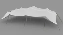 Stretch Tent 3D model