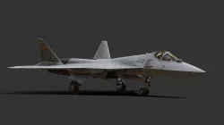 Su-57 PBR GAME READY AR VR 3D Model Low-poly  3D model