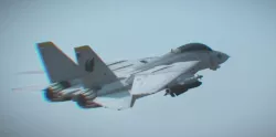 super fighter aircraft f14 Low-poly  3D model
