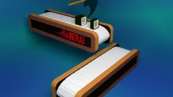 Sushi cut animation 3D model