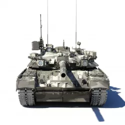 T-80UK 3D model