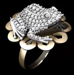 TOAD RING 3D model