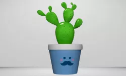 Toy Prickley Pear  3D model