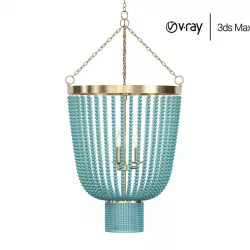 Turquoise Bead 3D model
