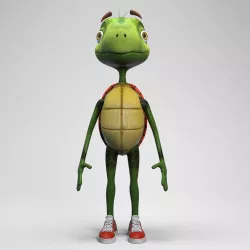 Turtle 3D model