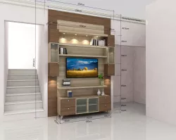 TV Wall 3D model