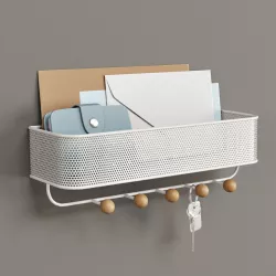Umbra Estique Wall Organizer in White 3D model