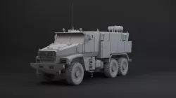 ural typhoon 3D model