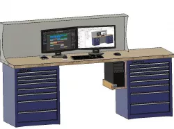 US  General Tool Box 3D model
